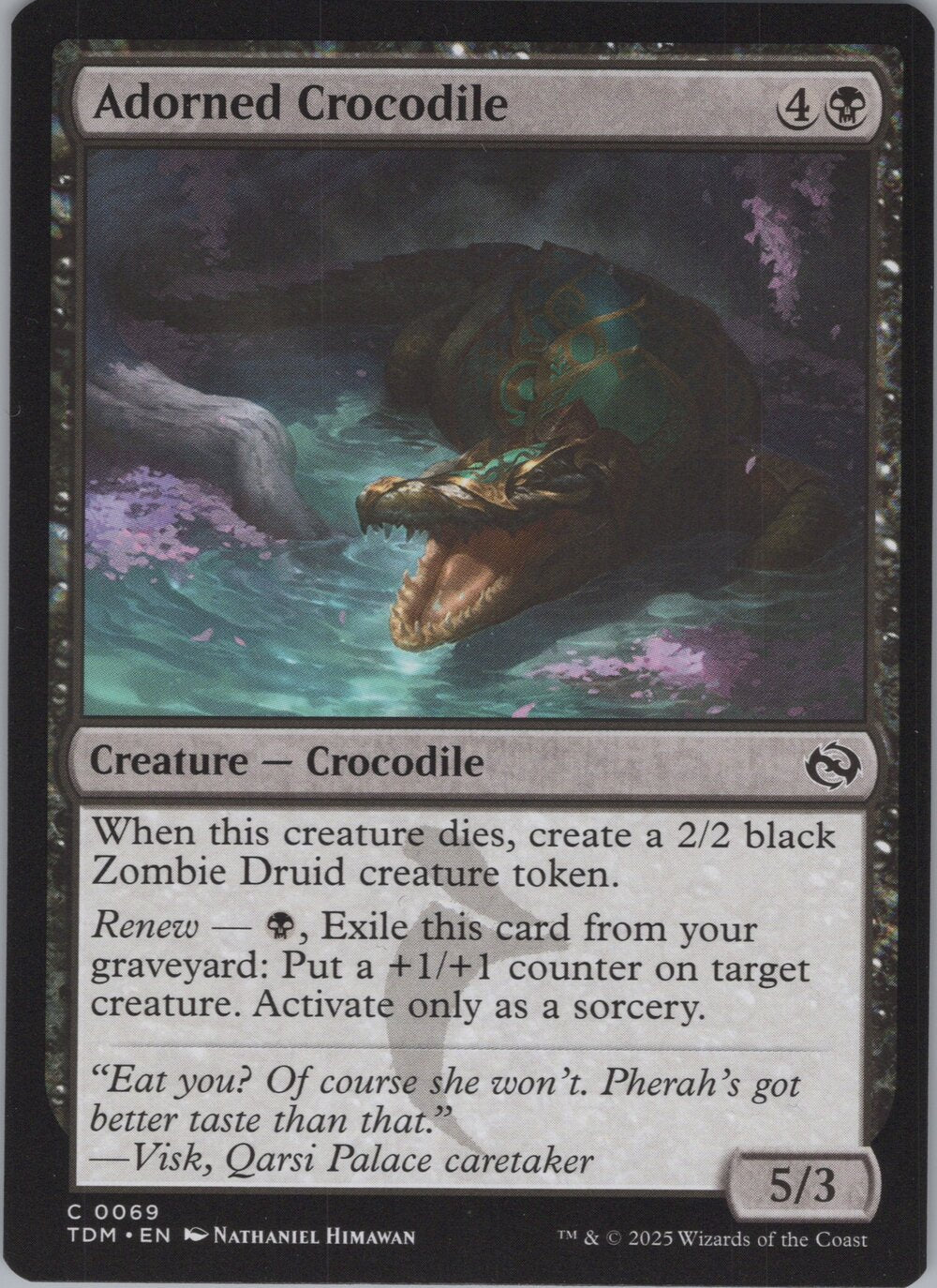 Adorned Crocodile