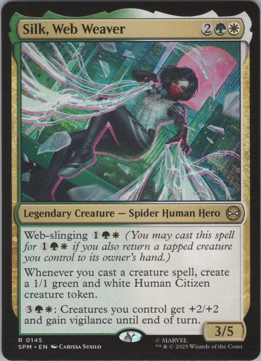 Silk, Web Weaver