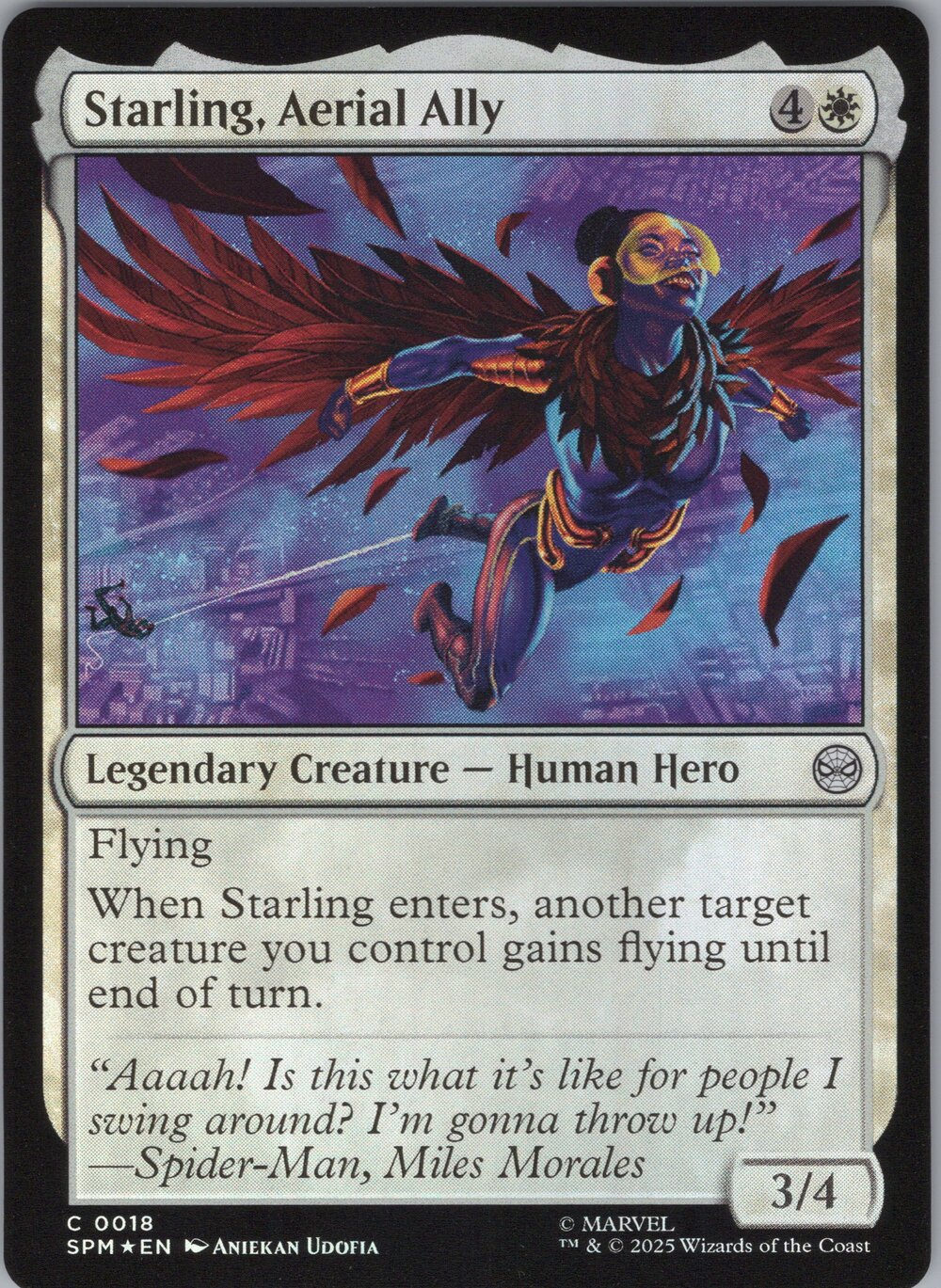 Starling, Aerial Ally