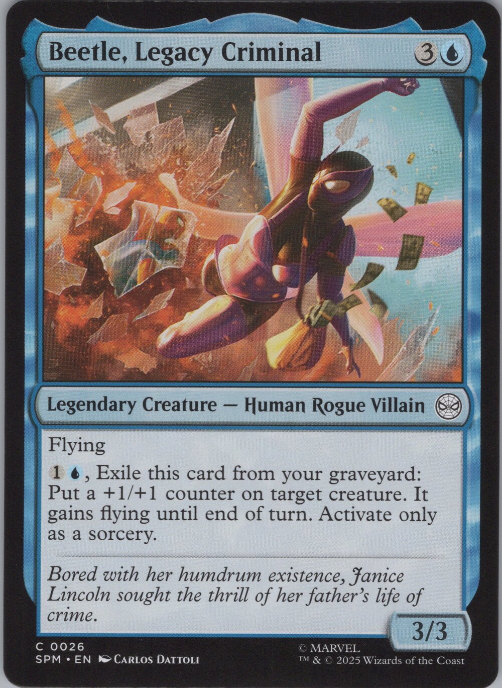 Beetle, Legacy Criminal