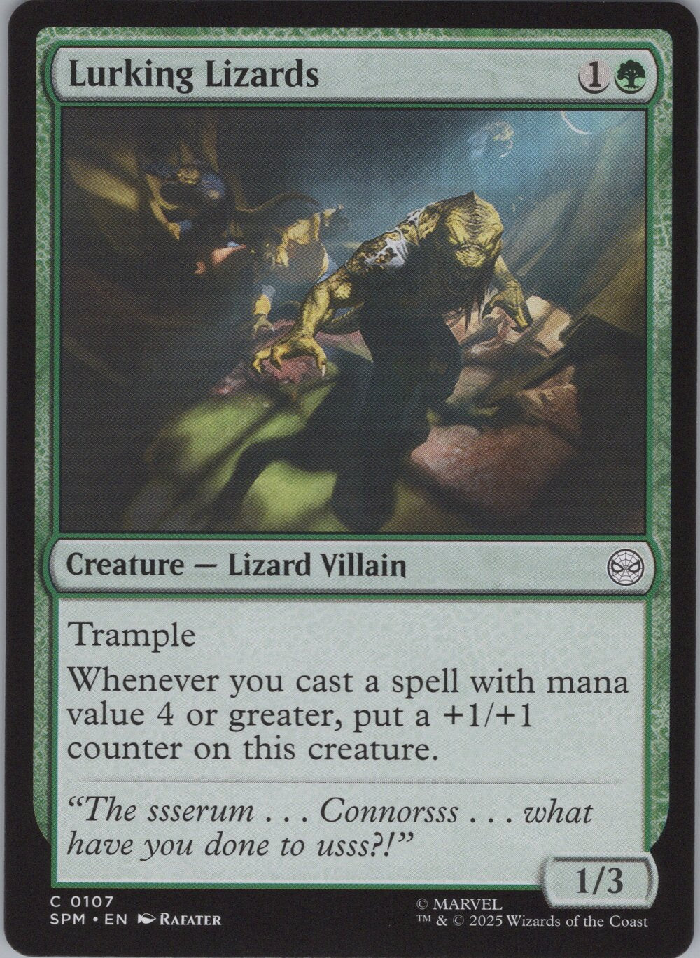 Lurking Lizards
