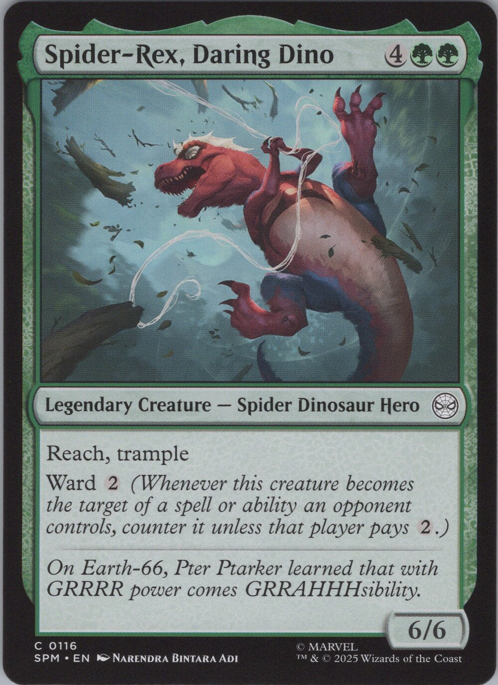 Spider-Rex, Daring Dino