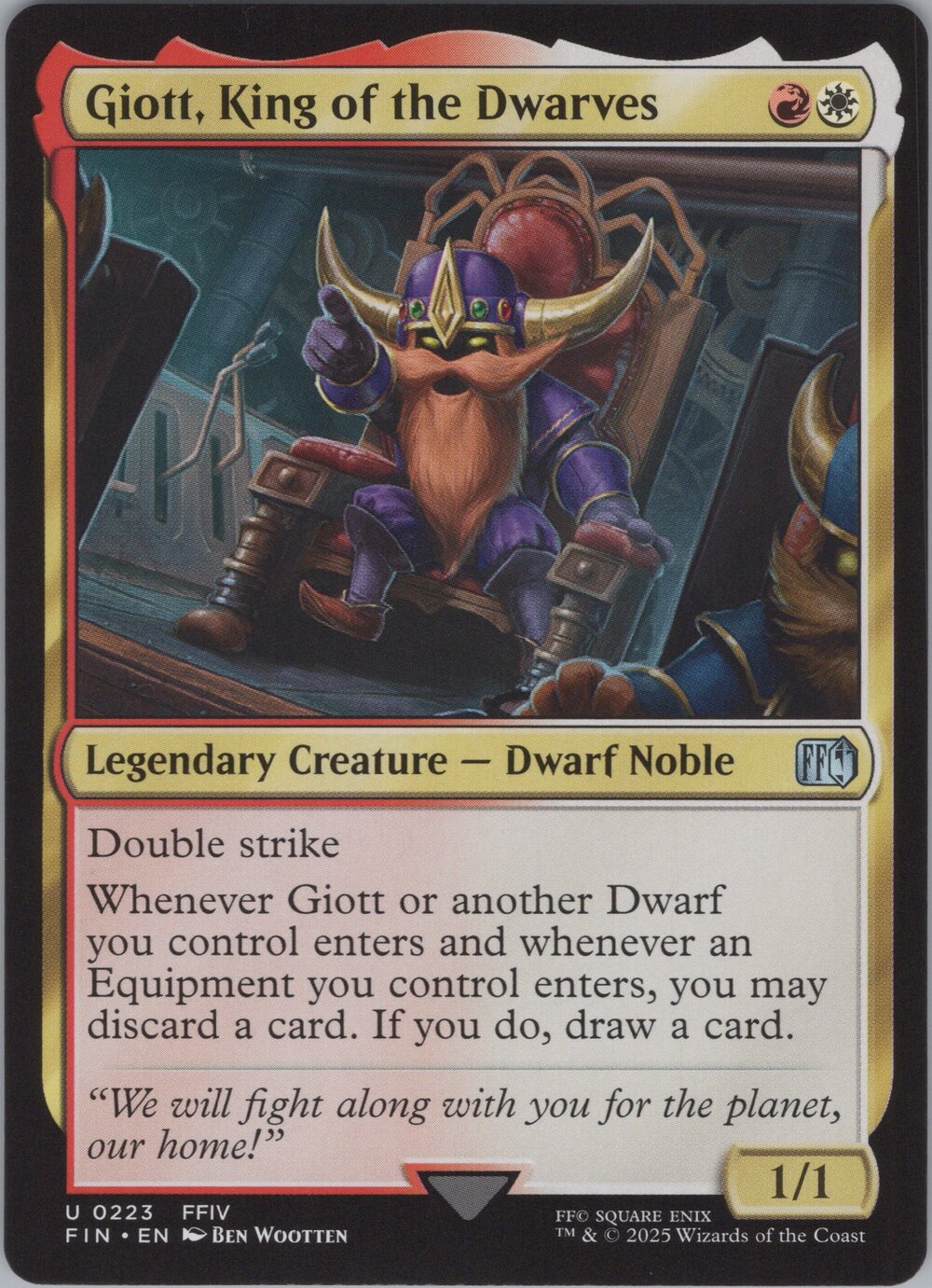 Giott, King of the Dwarves