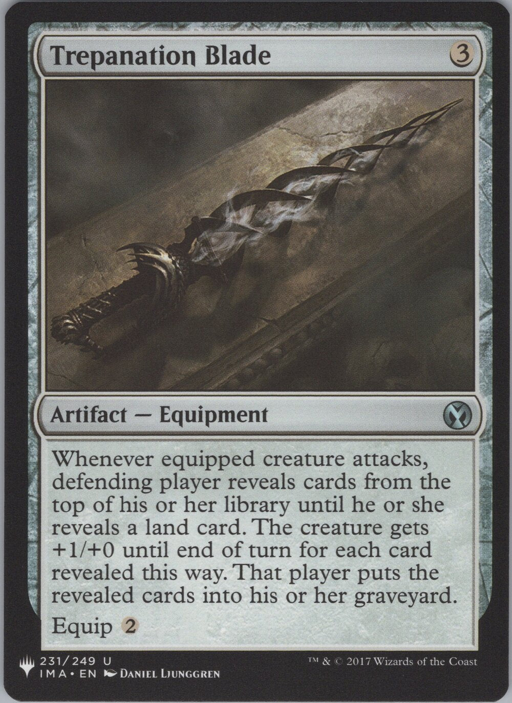 Trepanation Blade