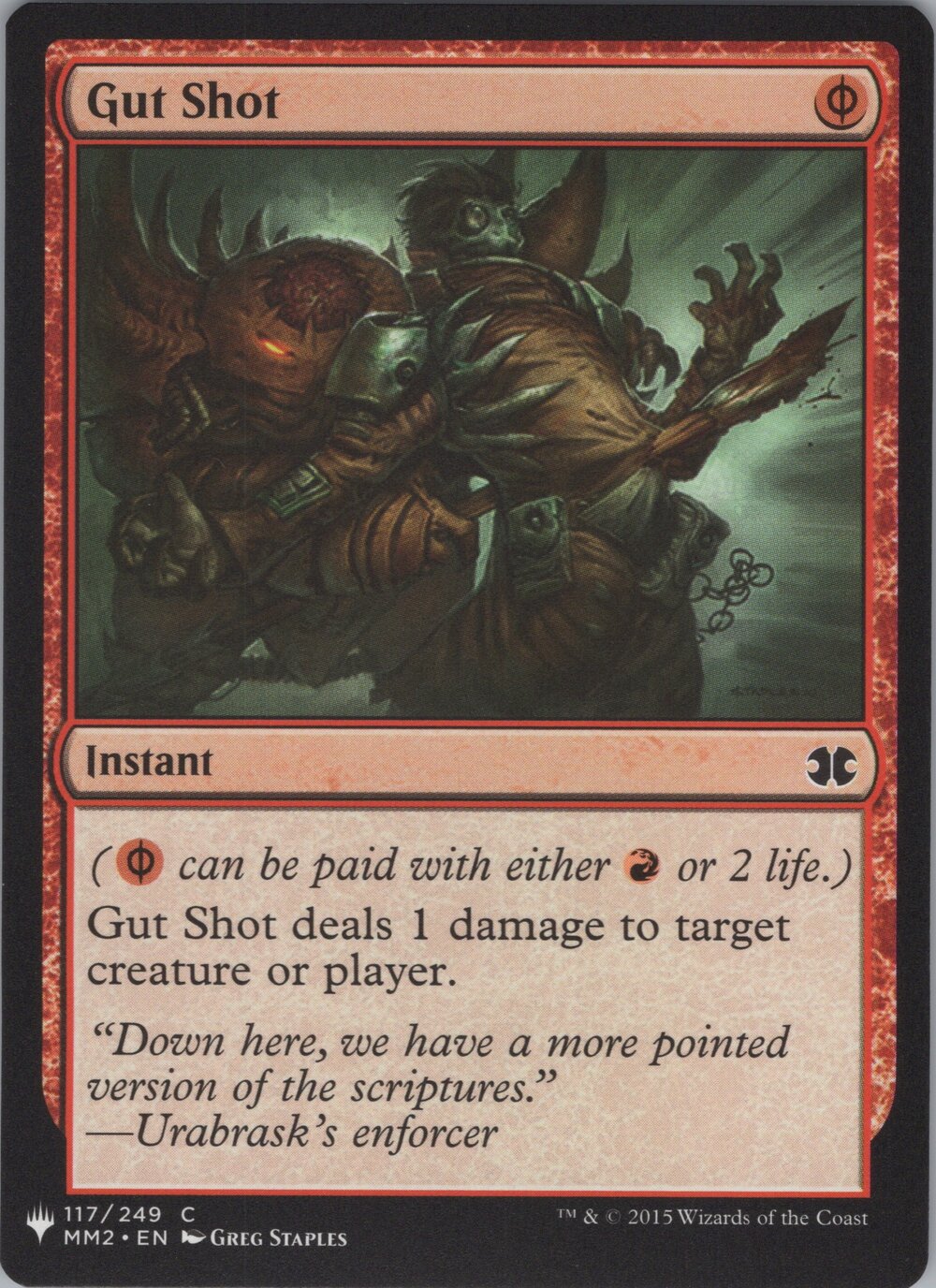 Gut Shot