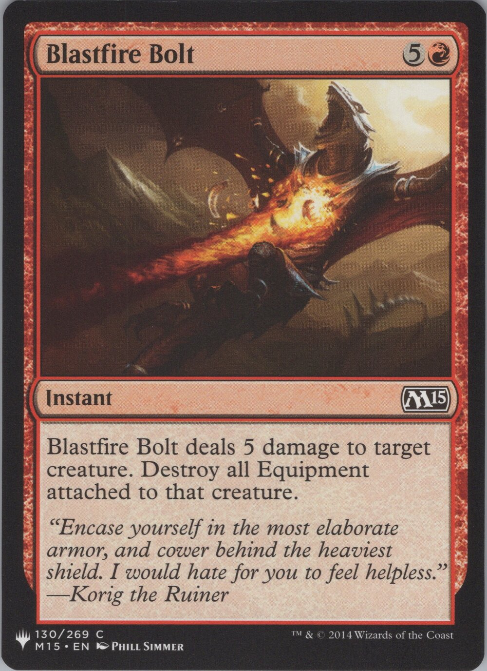 Blastfire Bolt