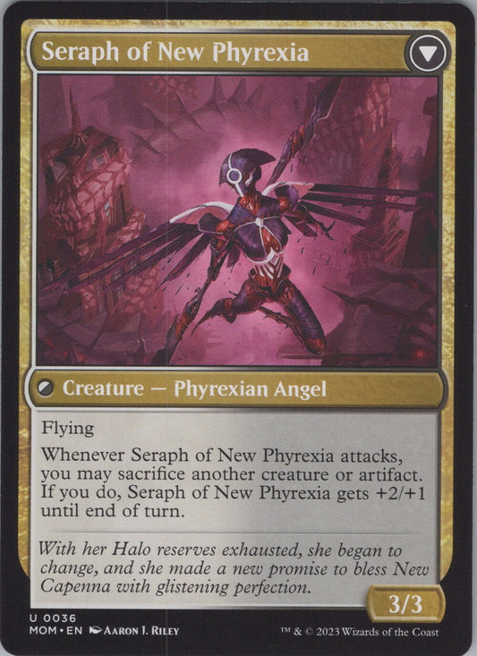 Seraph of New Capenna // Seraph of New Phyrexia