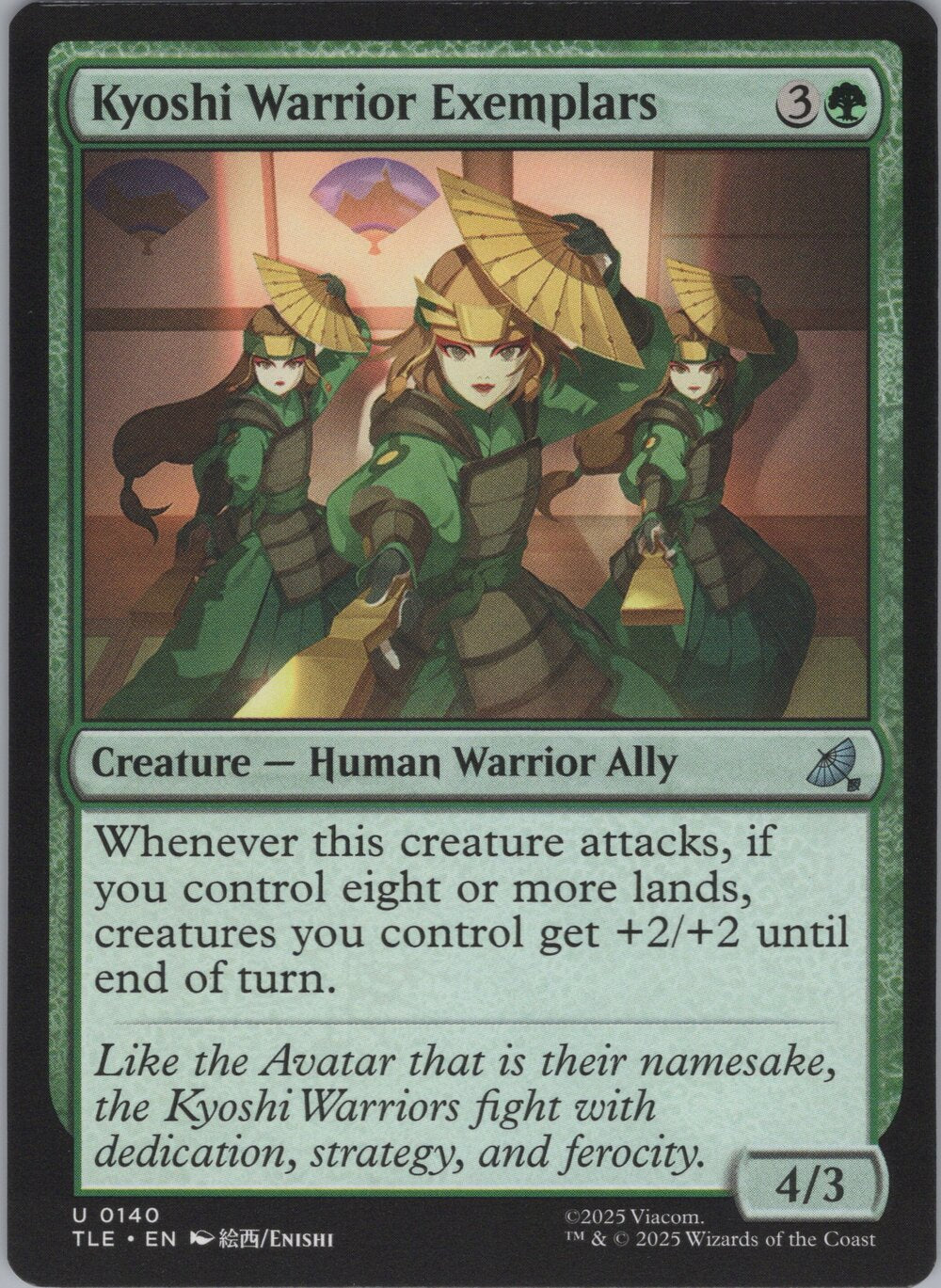 Kyoshi Warrior Exemplars