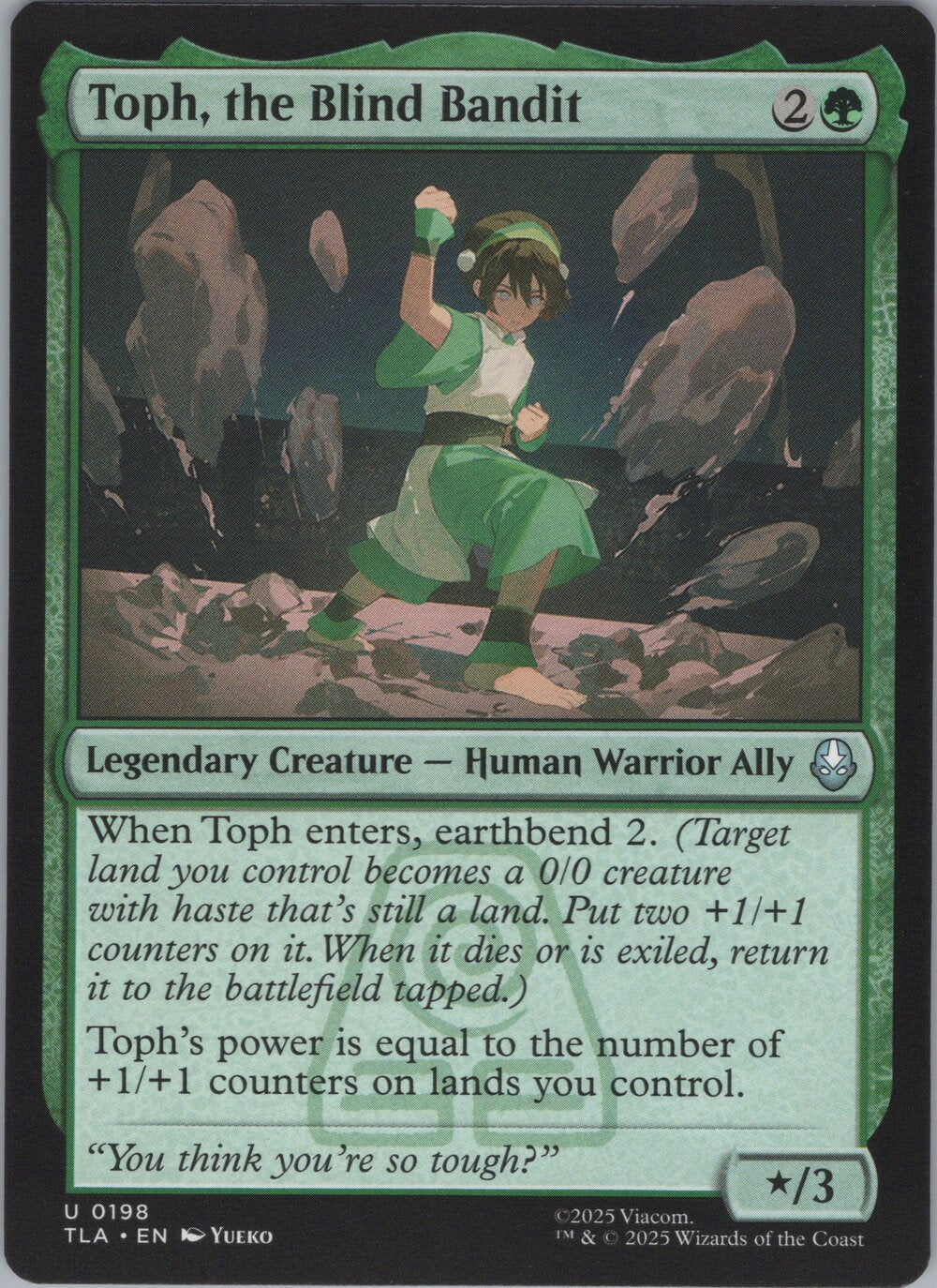 Toph, the Blind Bandit