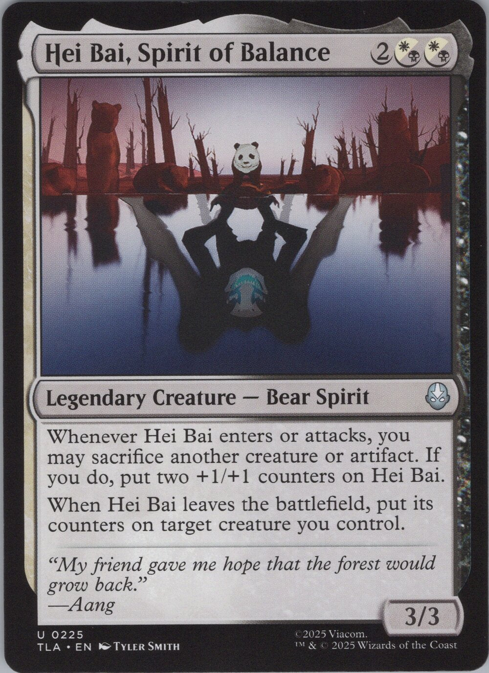 Hei Bai, Spirit of Balance