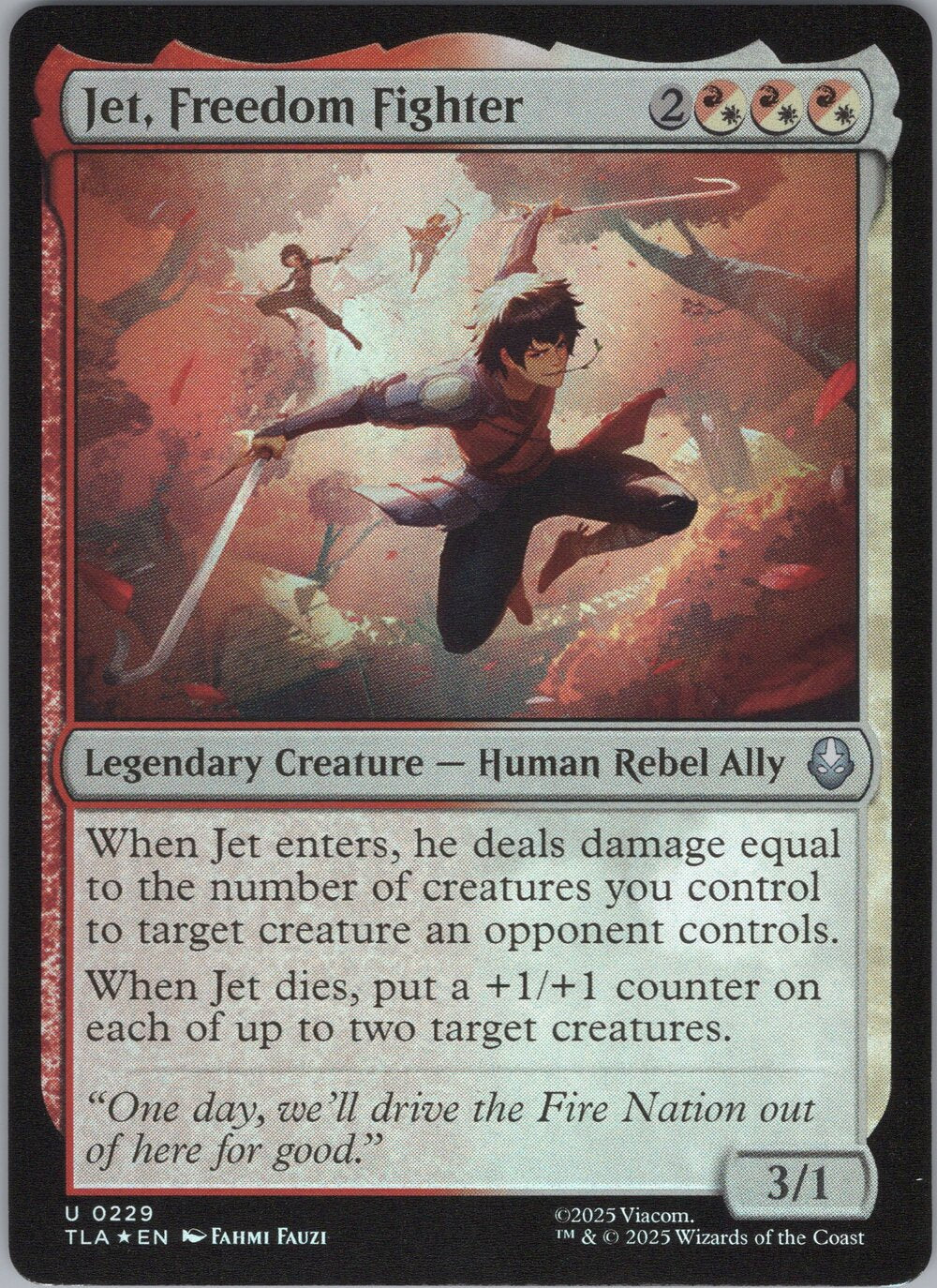 Jet, Freedom Fighter