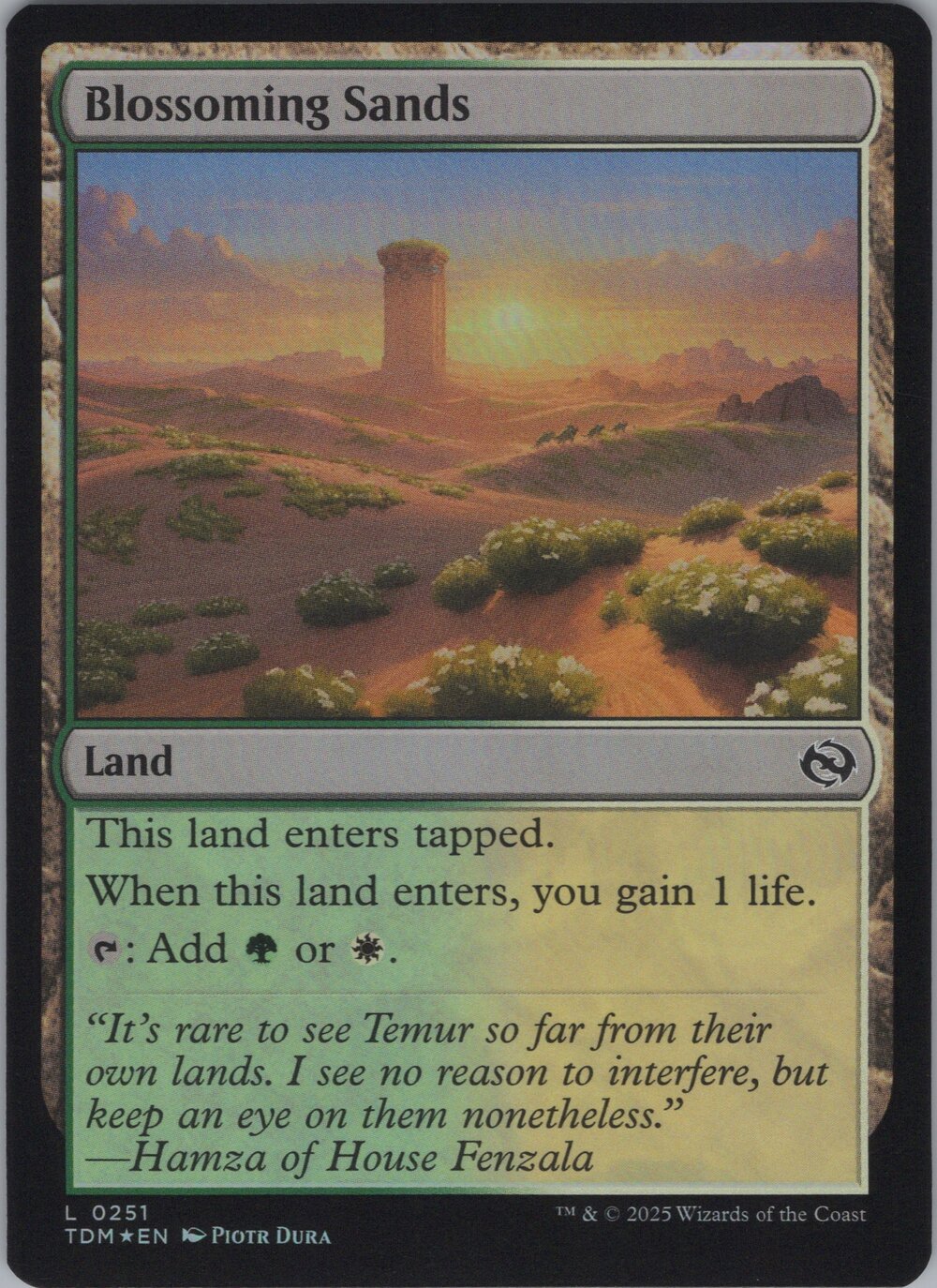 Blossoming Sands