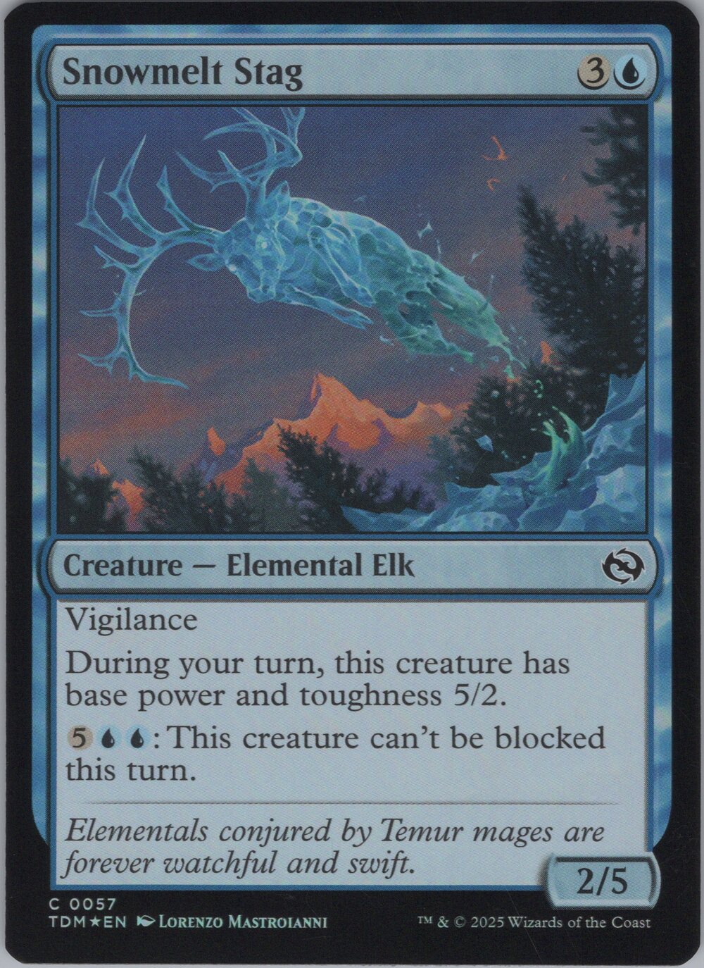 Snowmelt Stag