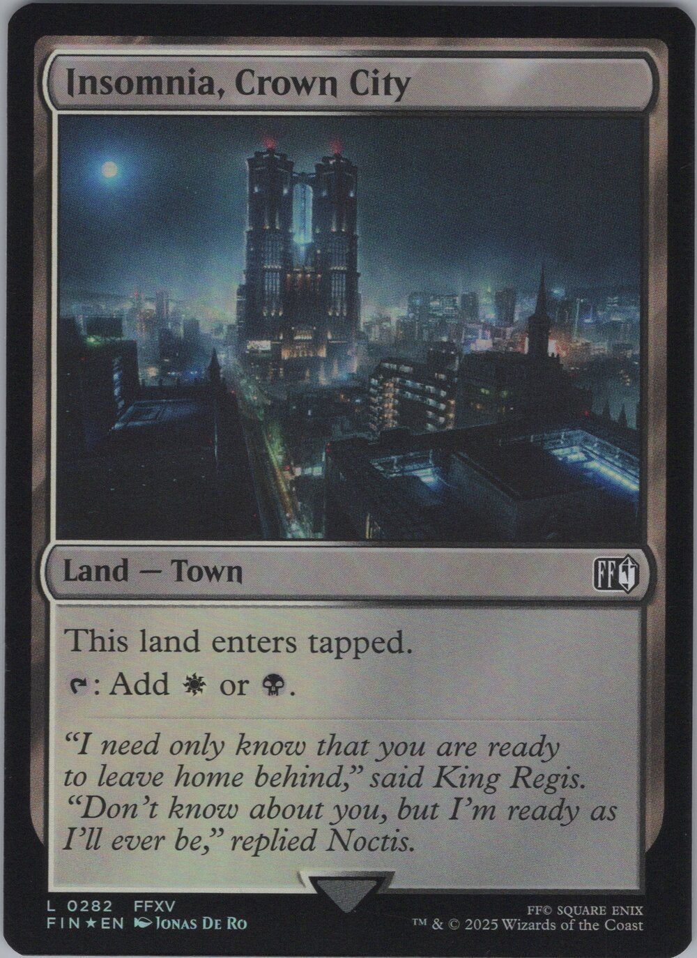 Insomnia, Crown City
