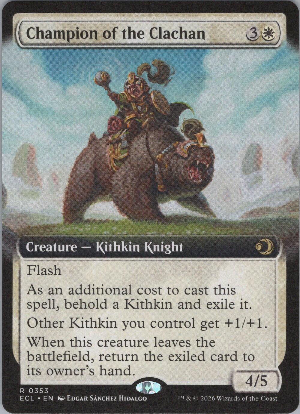 Champion of the Clachan (Extended Art)