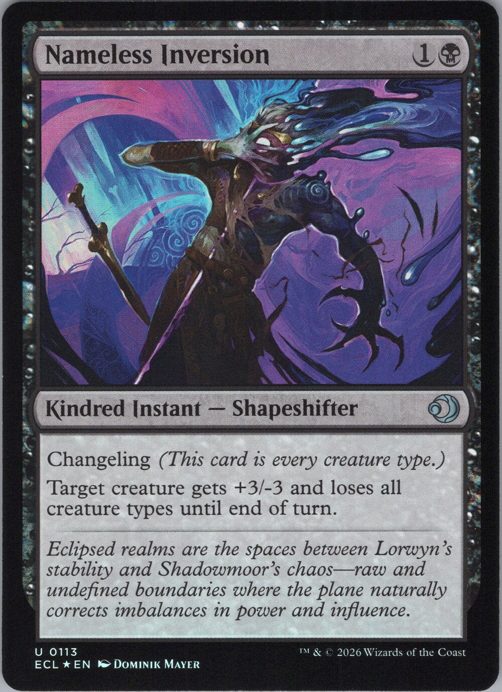 Nameless Inversion