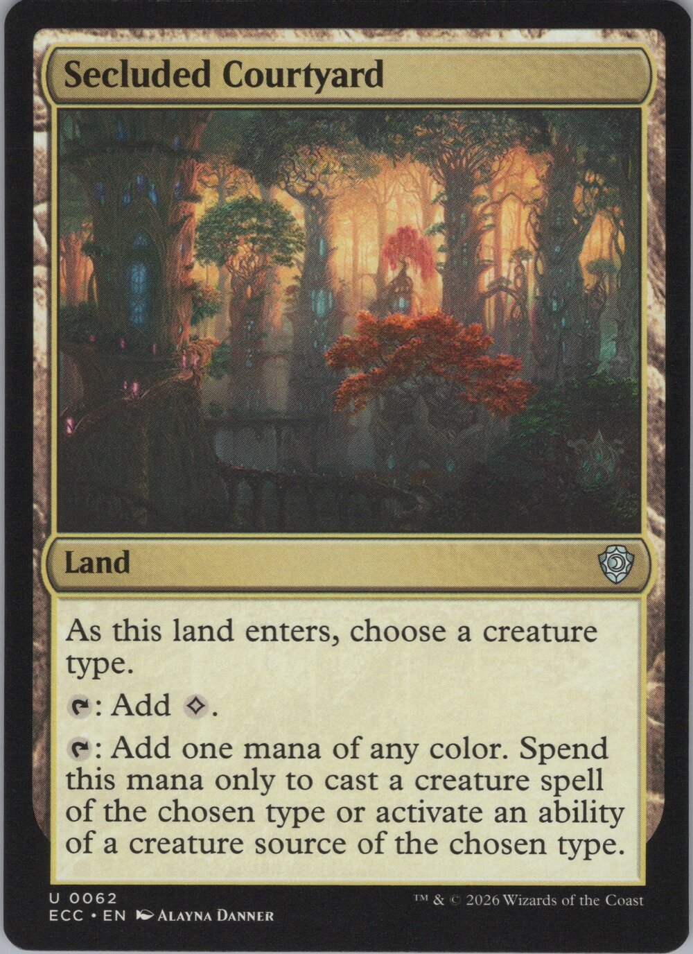 Secluded Courtyard