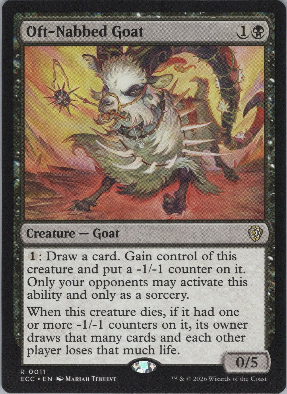 Oft-Nabbed Goat