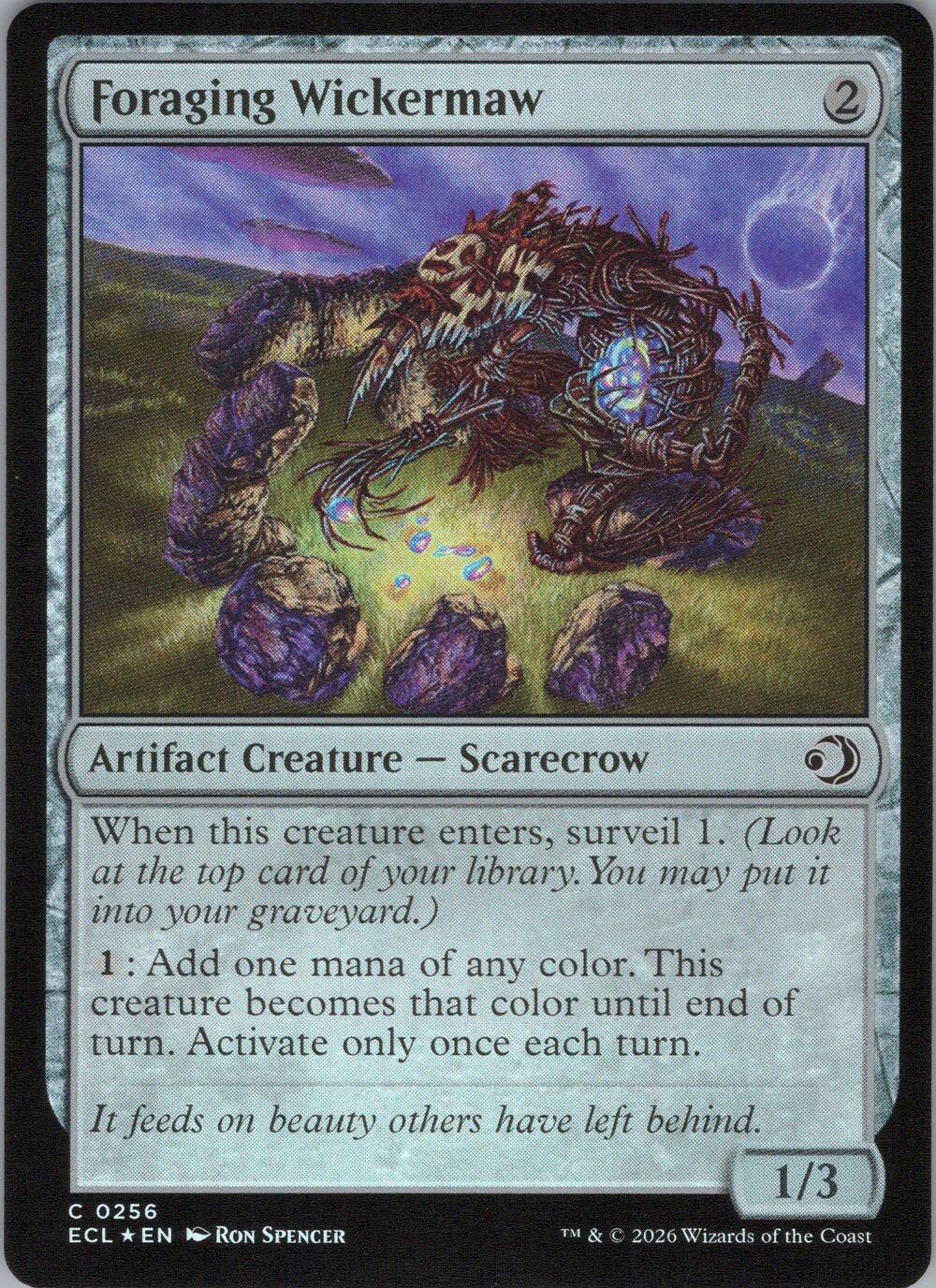 Foraging Wickermaw
