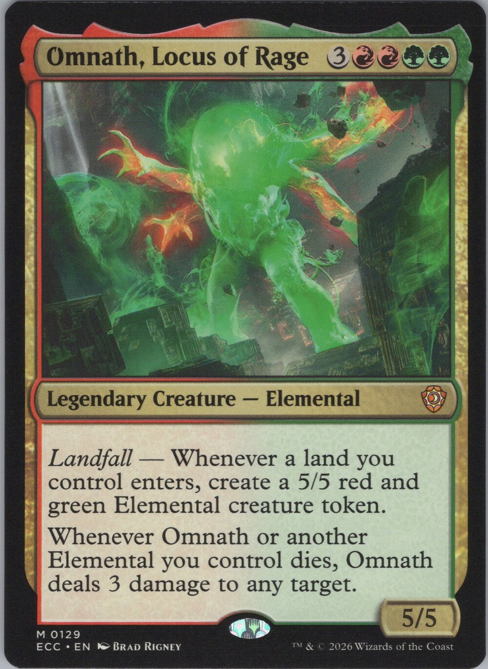 Omnath, Locus of Rage