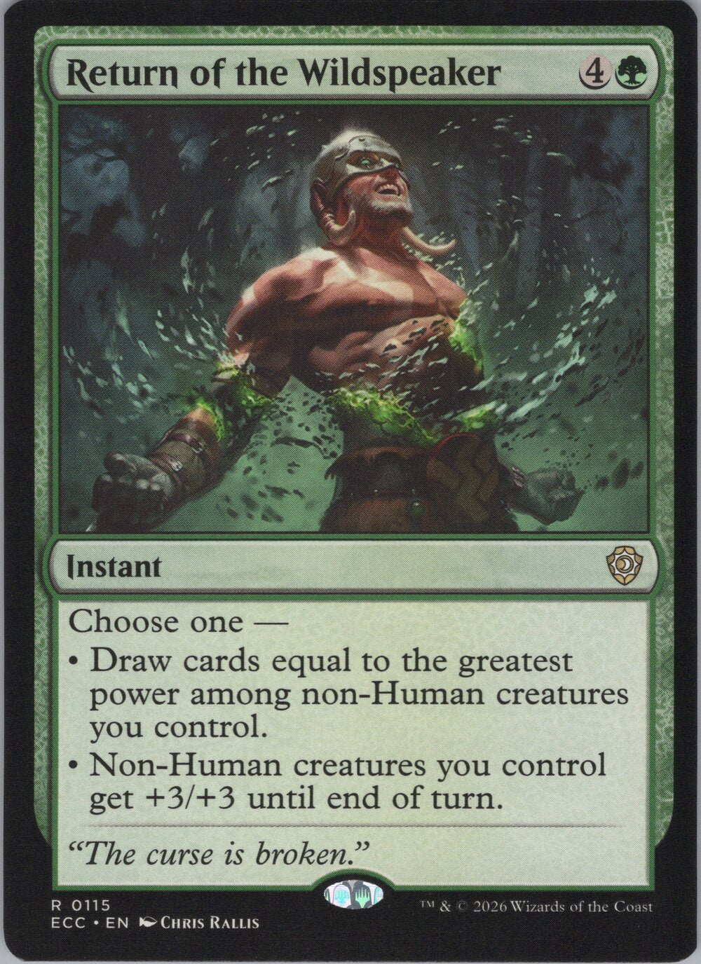 Return of the Wildspeaker
