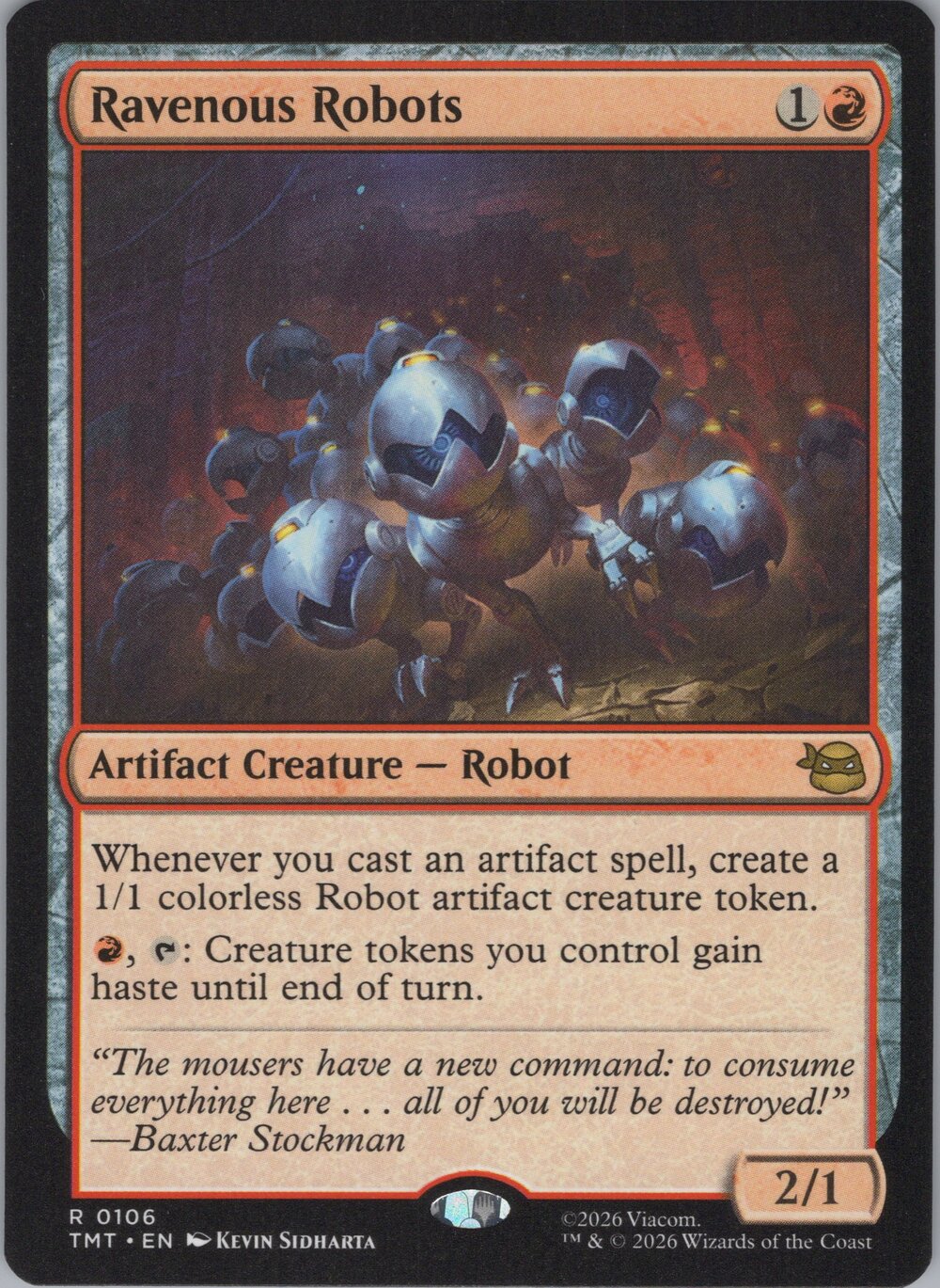 Ravenous Robots
