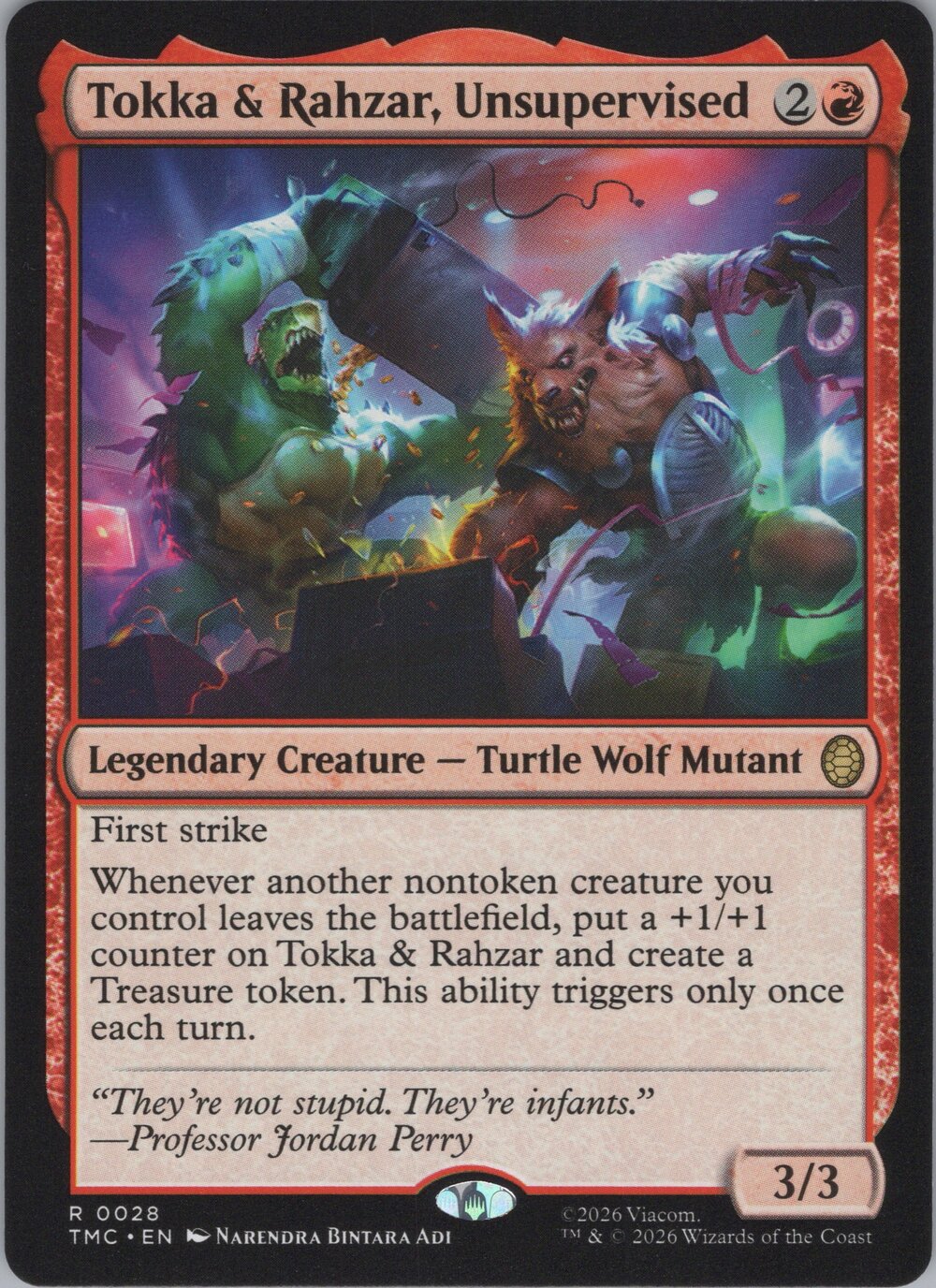 Tokka & Rahzar, Unsupervised