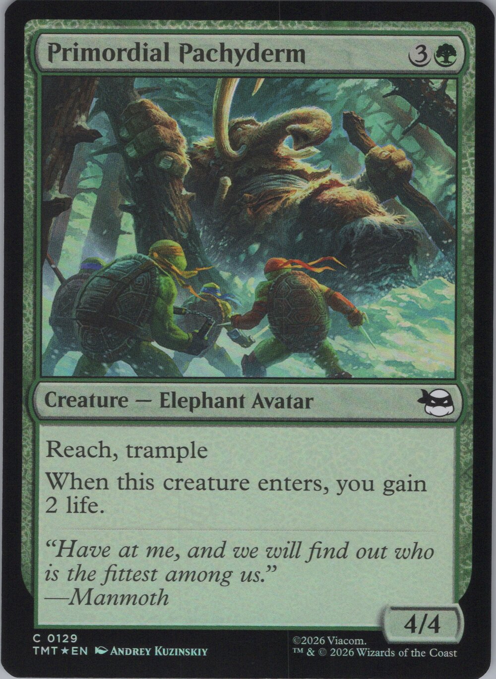 Primordial Pachyderm