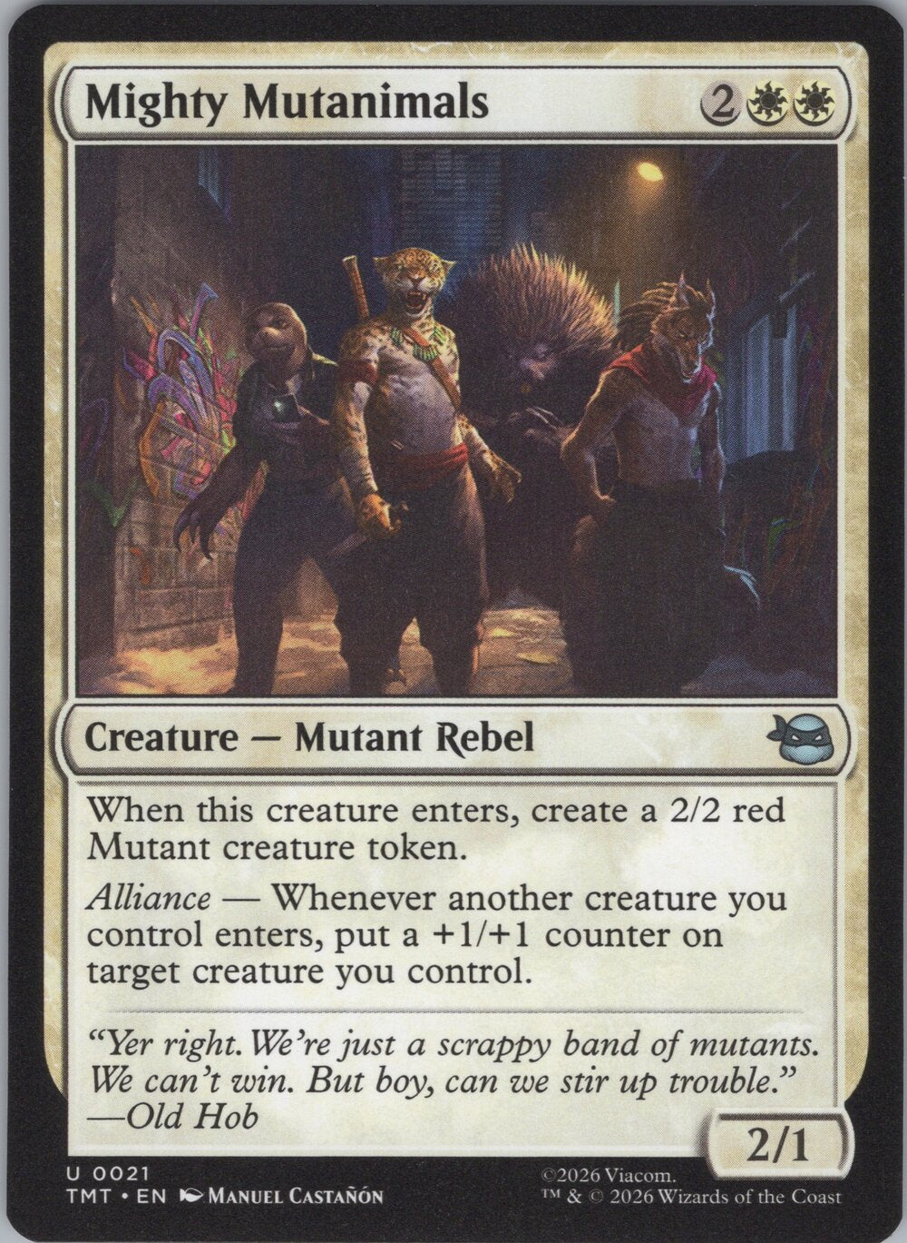 Mighty Mutanimals