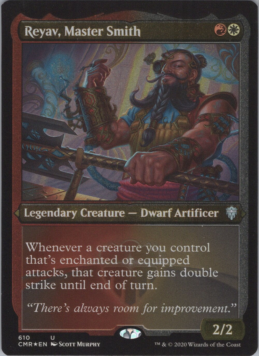 Reyav, Master Smith (Etched Foil)