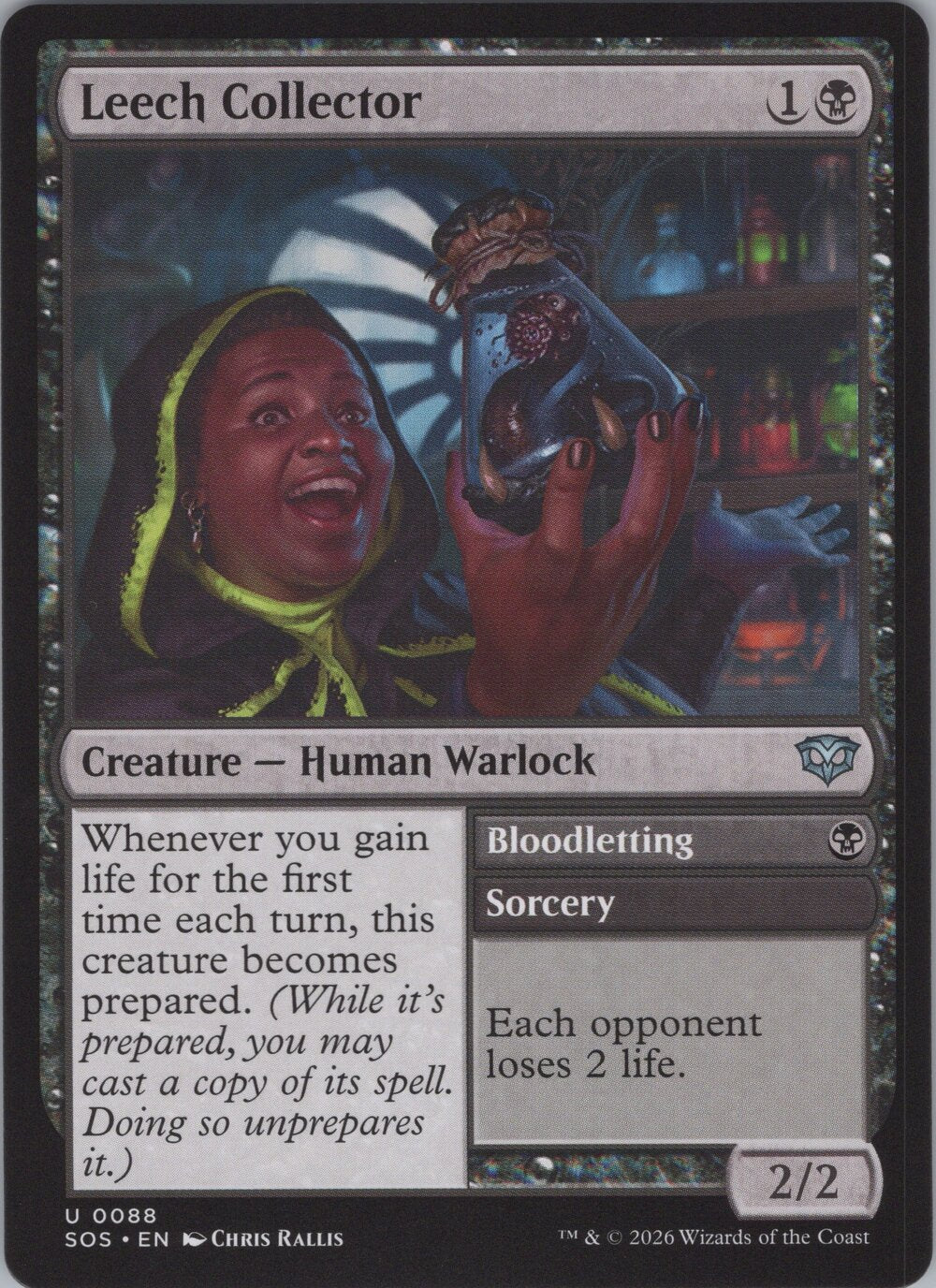 Leech Collector // Bloodletting