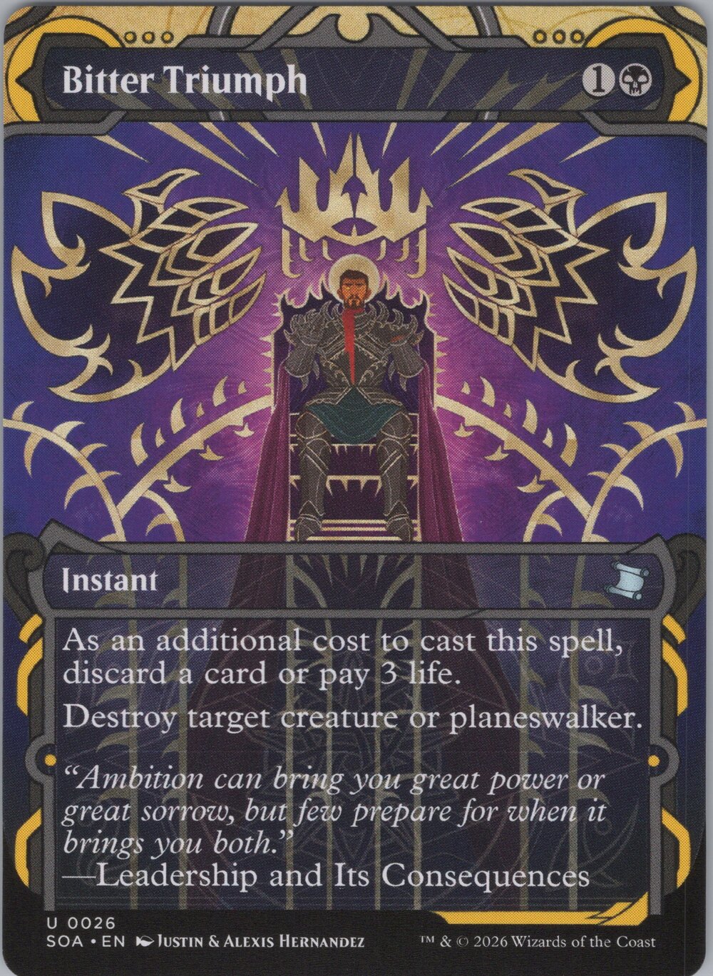 Bitter Triumph (Showcase)