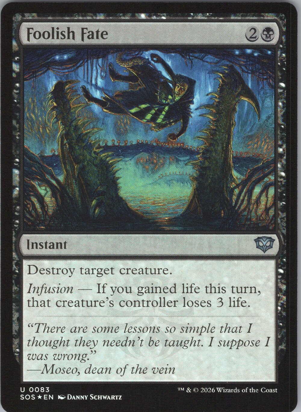 Foolish Fate