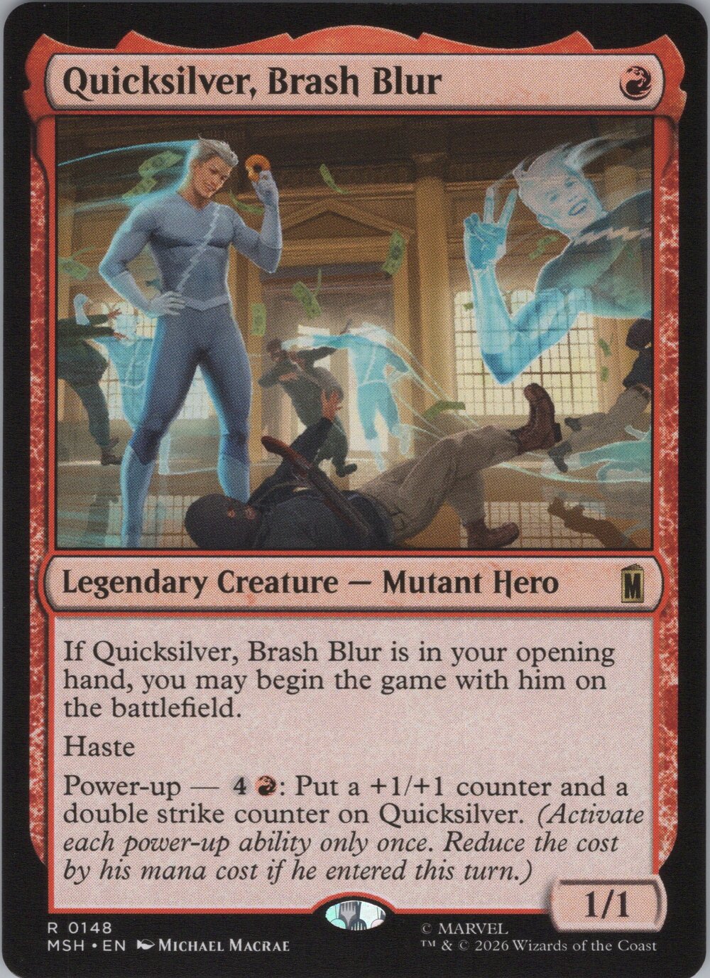 Quicksilver, Brash Blur