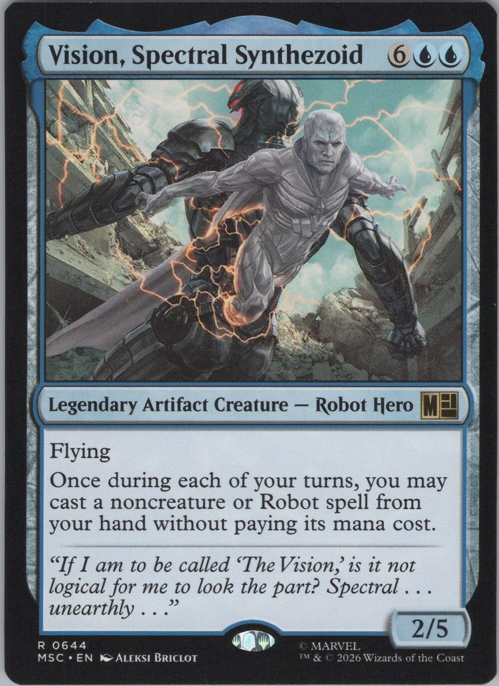 Vision, Spectral Synthezoid