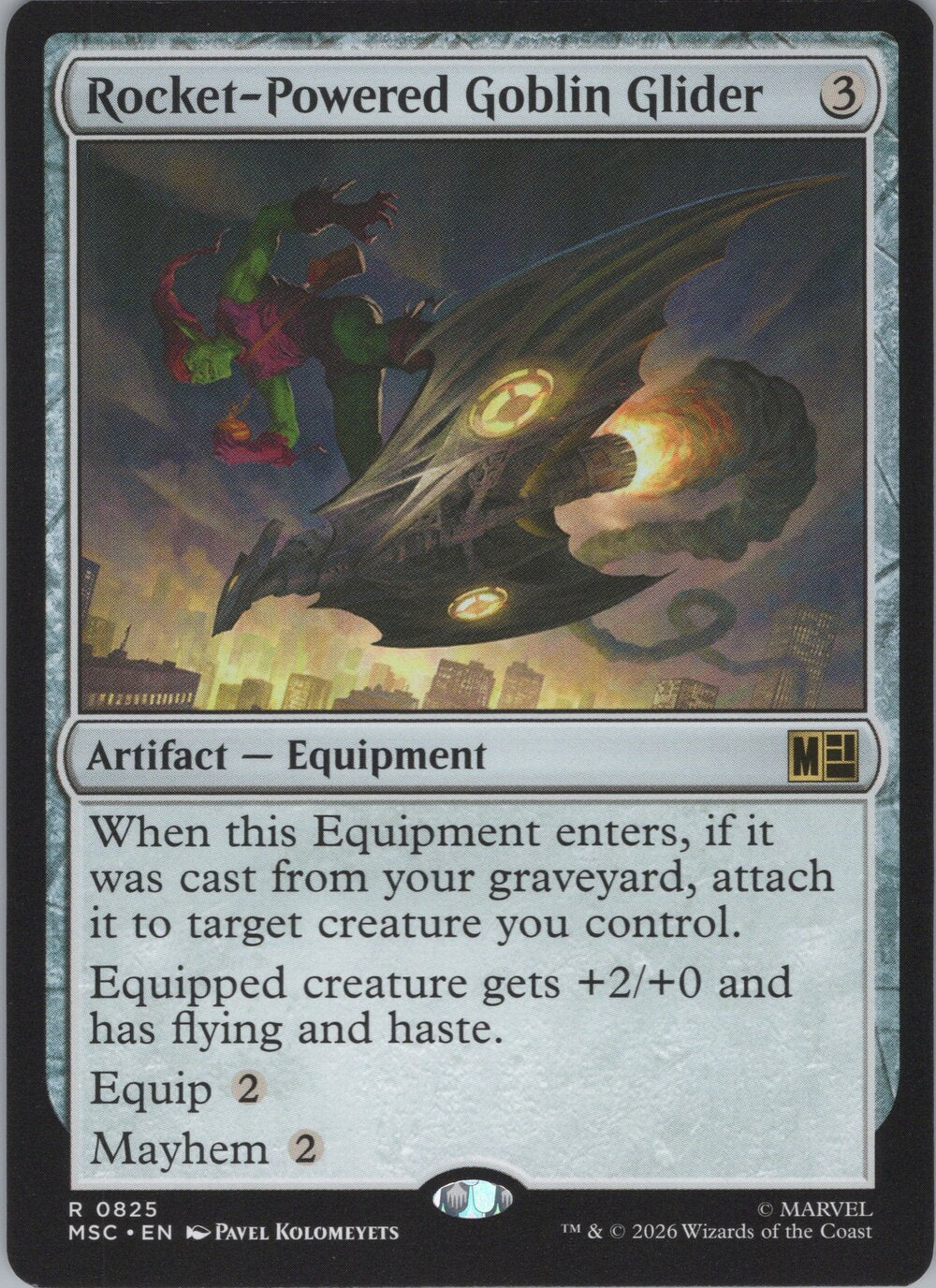 Rocket-Powered Goblin Glider