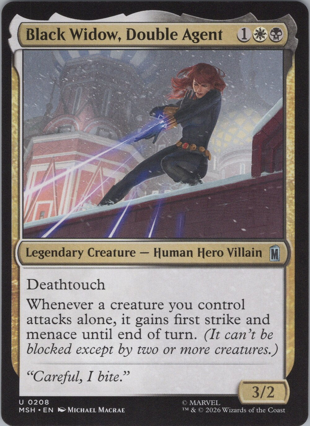 Black Widow, Double Agent