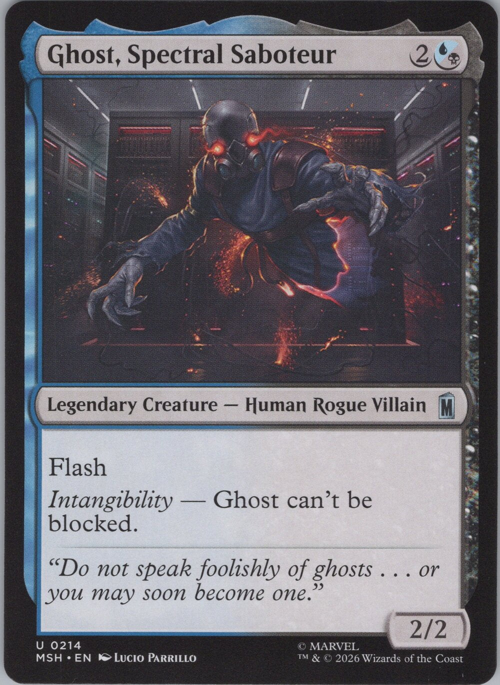 Ghost, Spectral Saboteur