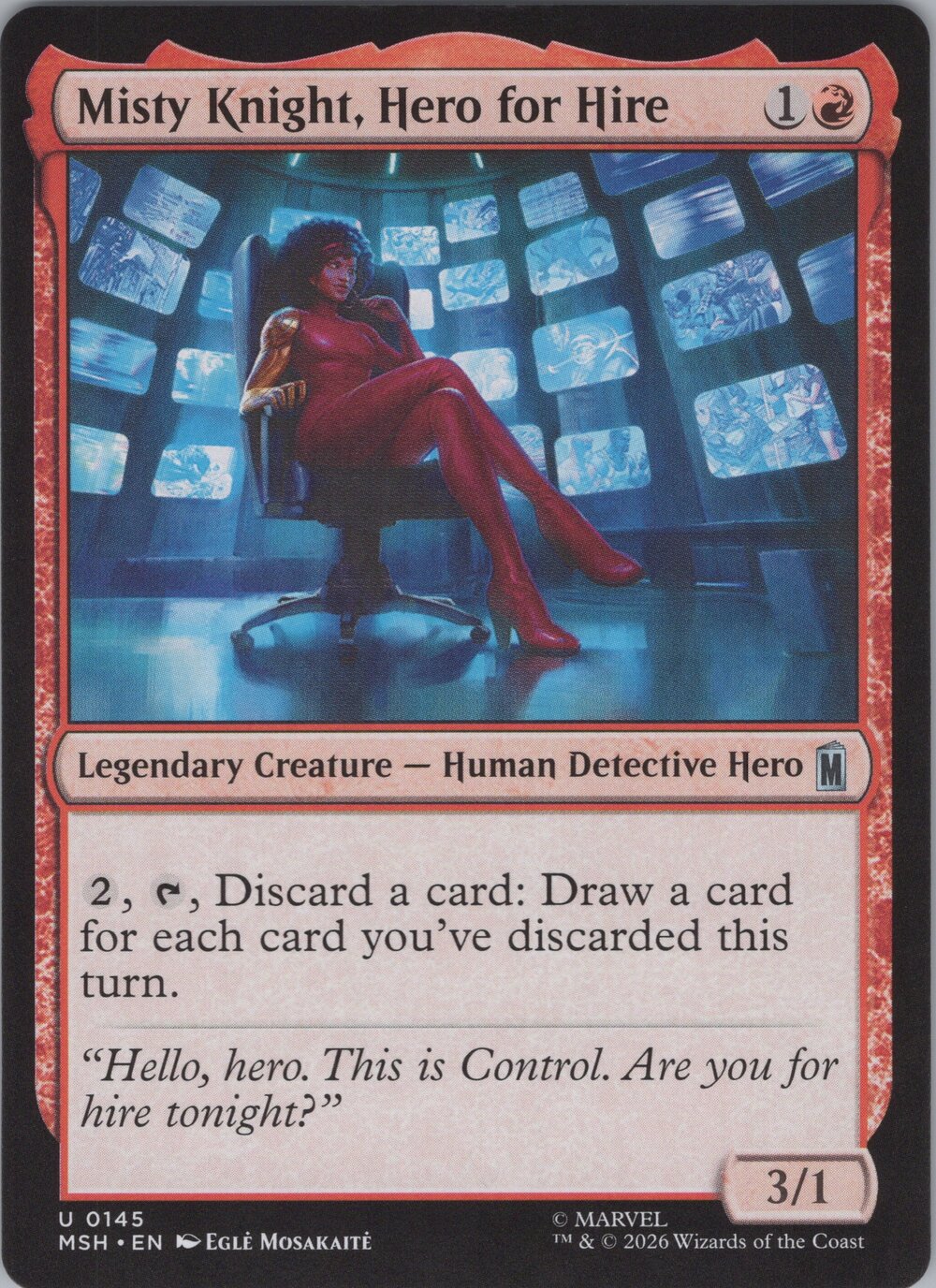 Misty Knight, Hero for Hire