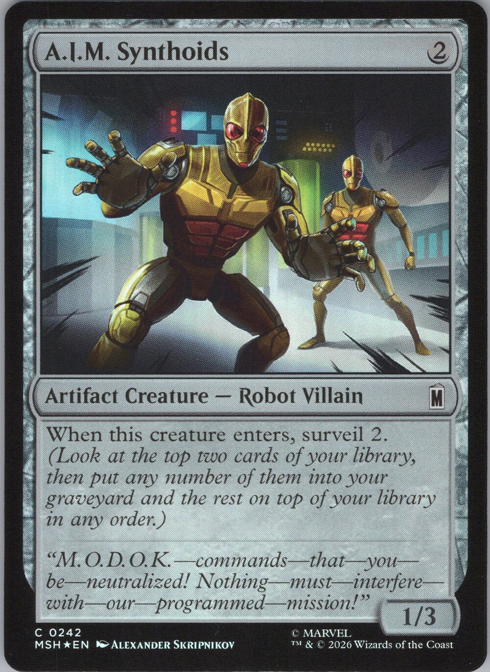 A.I.M. Synthoids