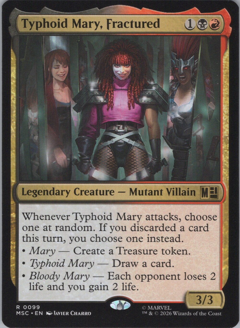 Typhoid Mary, Fractured