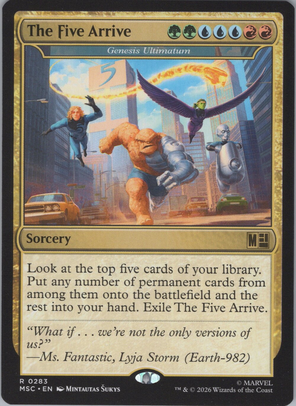 The Five Arrive - Genesis Ultimatum