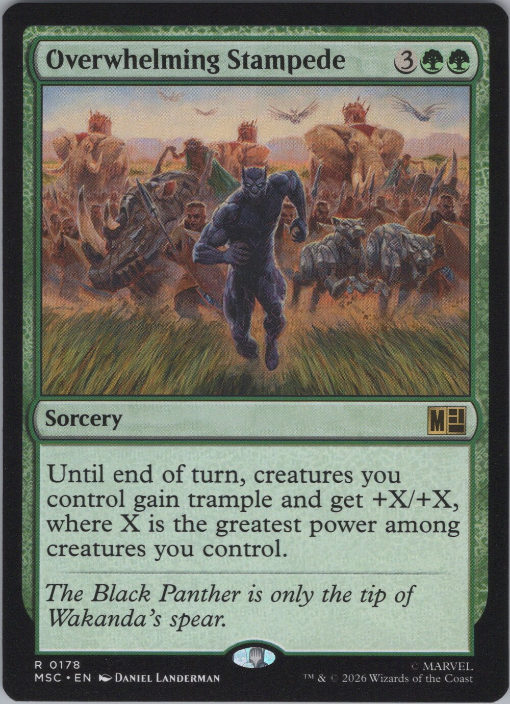 Overwhelming Stampede