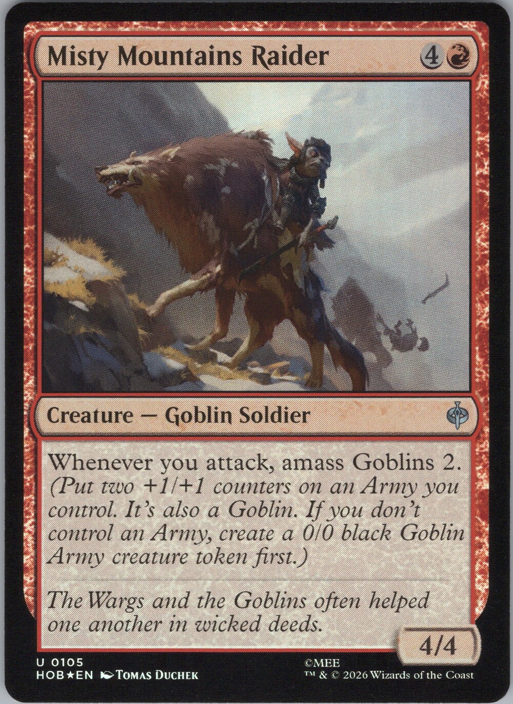 Misty Mountains Raider