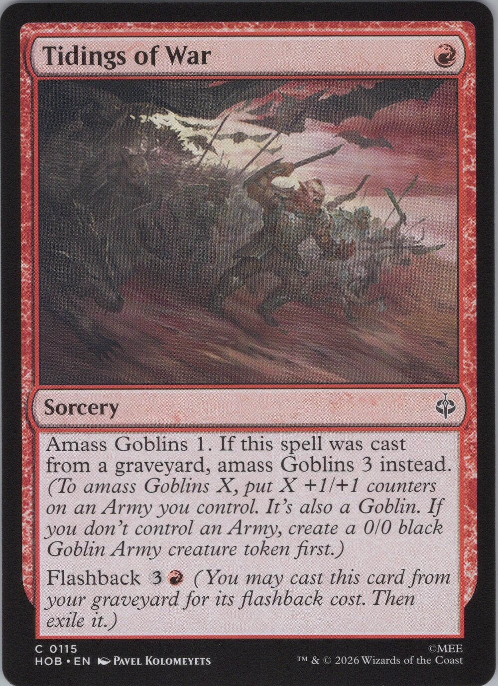 Tidings of War