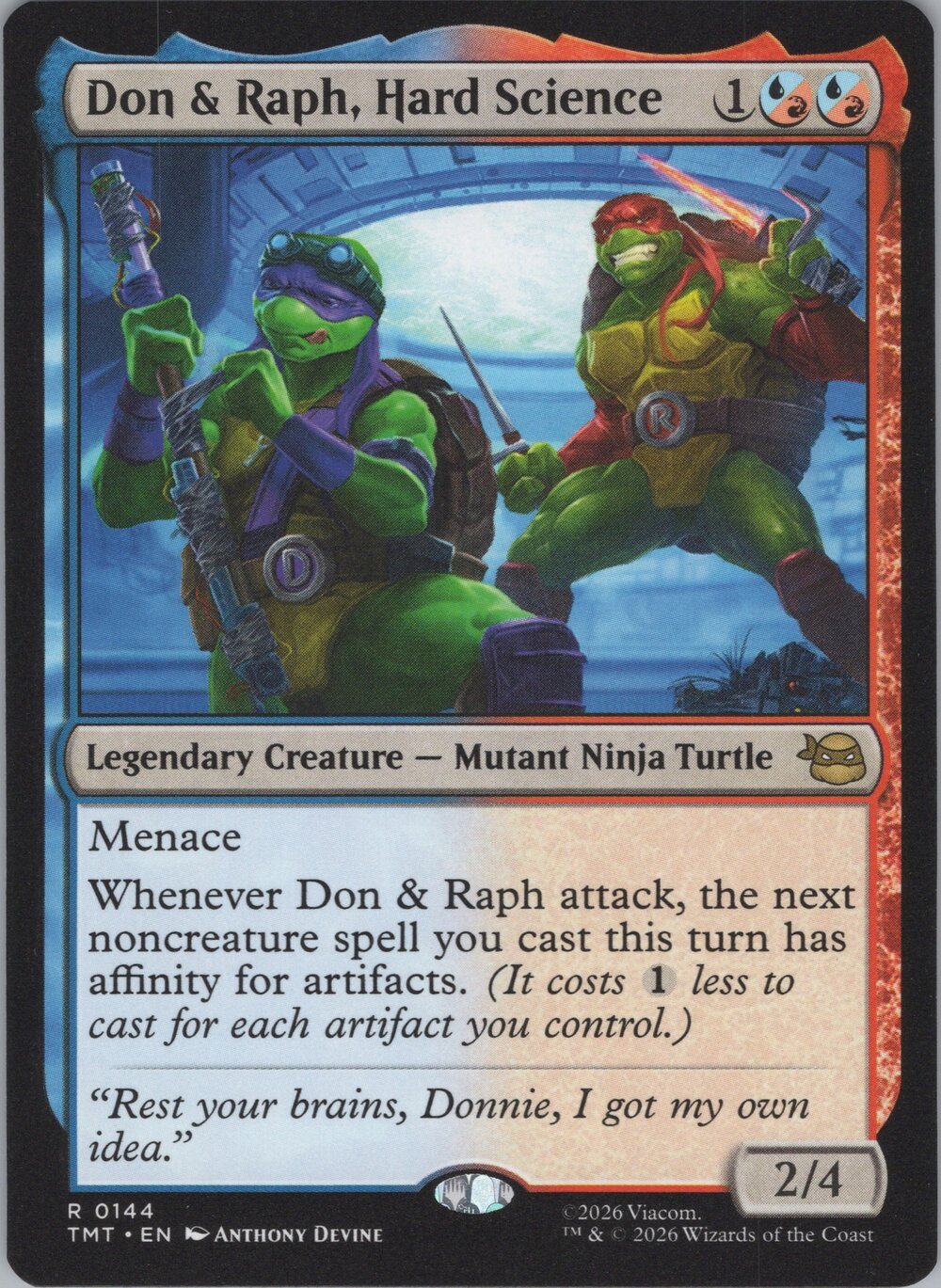 Don & Raph, Hard Science