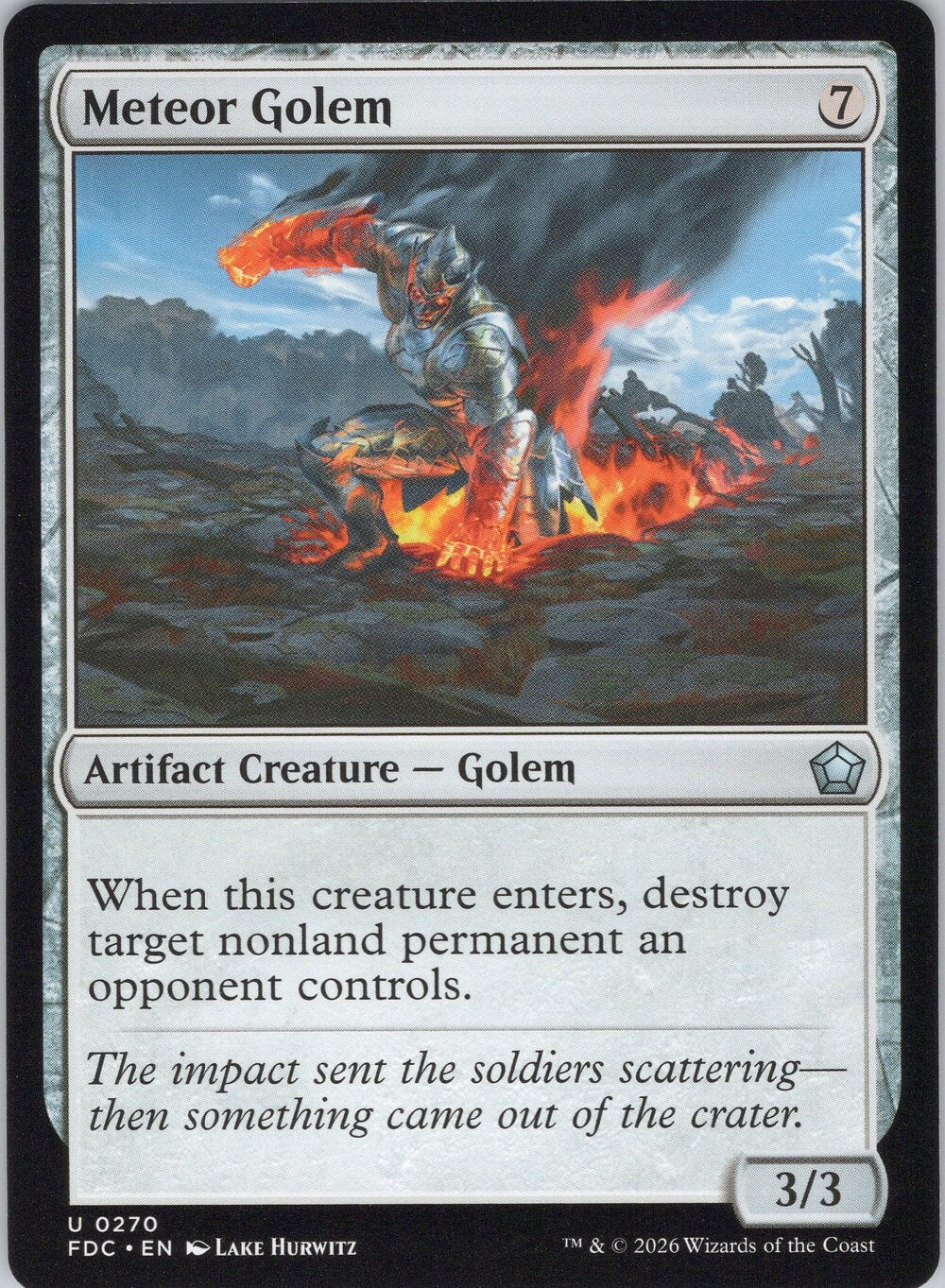 Meteor Golem