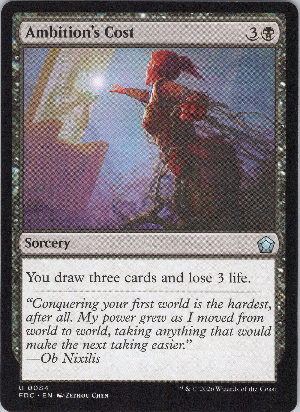 Ambition's Cost