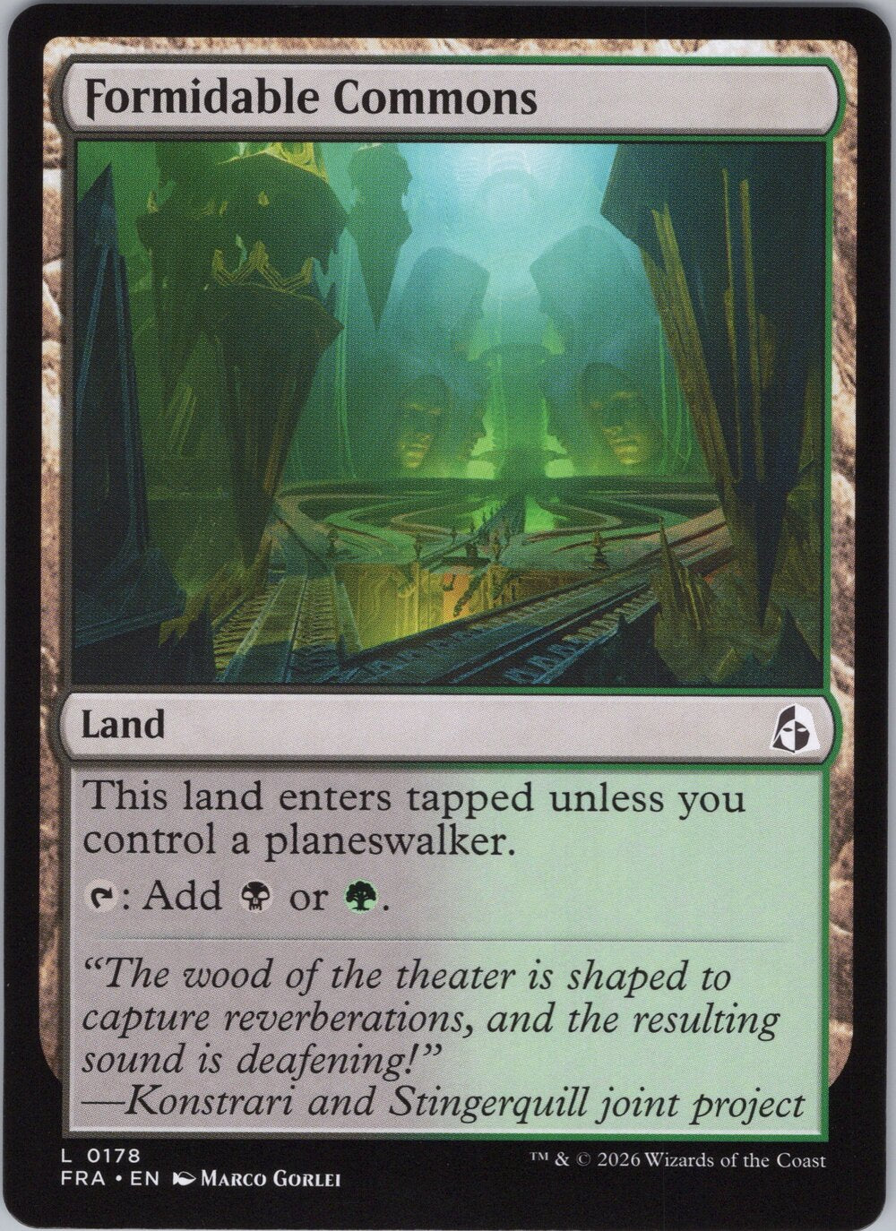 Formidable Commons