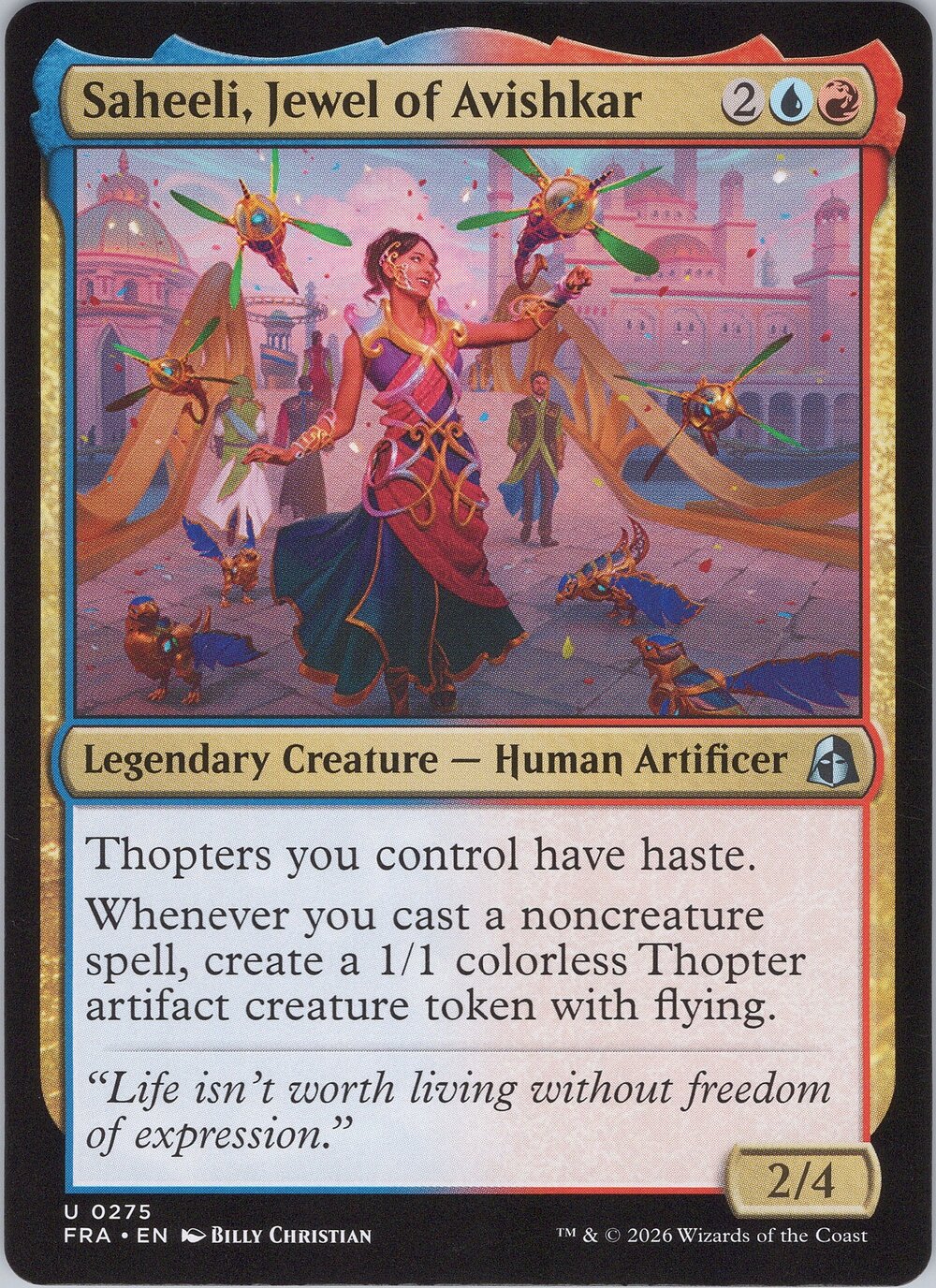 Saheeli, Jewel of Avishkar